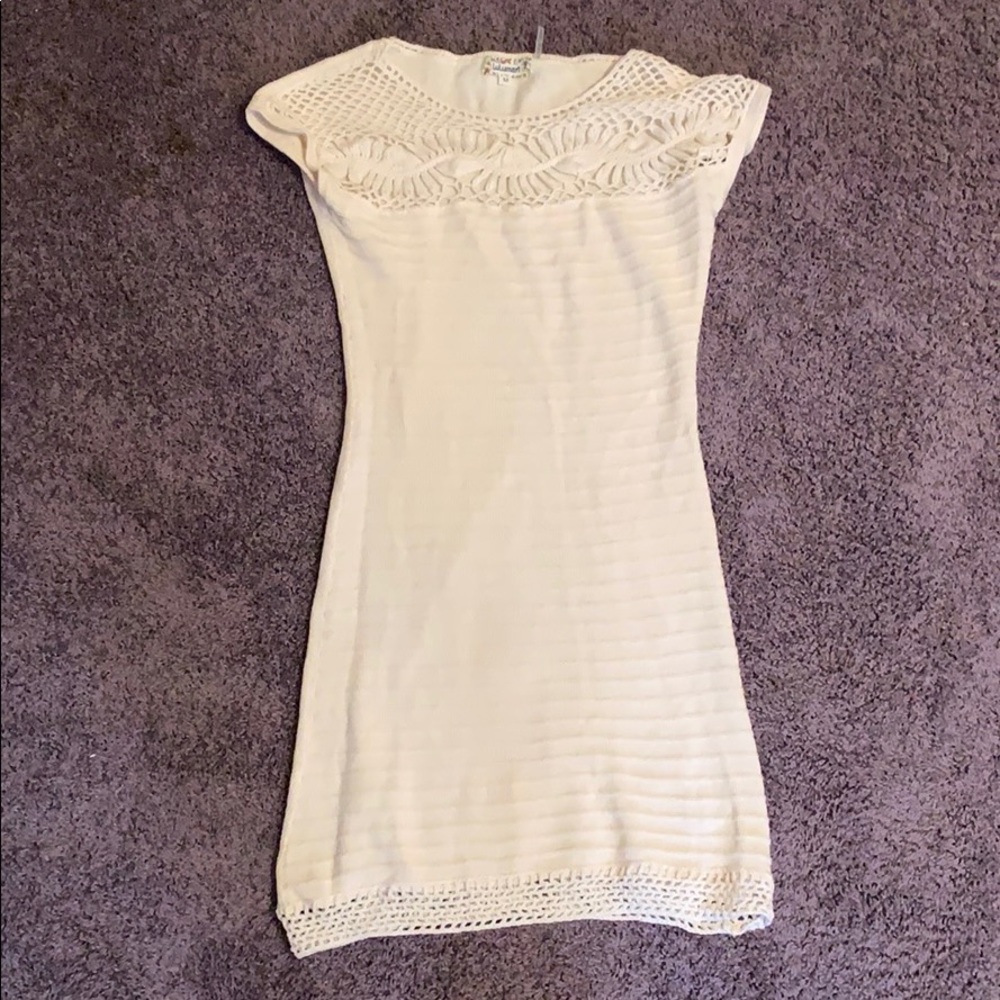 Cream dress